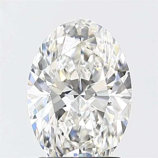 2.10ct Oval Lab Grown Diamond (Colour G, Clarity VVS2, IGI Certified)