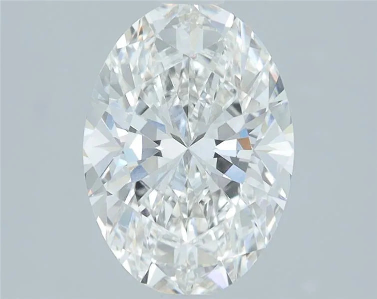 2.10ct Oval Lab Grown Diamond (Colour G, Clarity VVS2, IGI Certified)