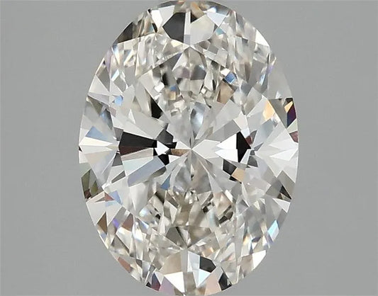 2.10ct Oval Lab Grown Diamond (Colour H, Clarity VVS1, IGI Certified)