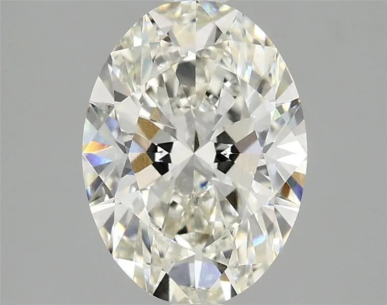 2.10ct Oval Lab Grown Diamond (Colour I, Clarity VVS2, IGI Certified)