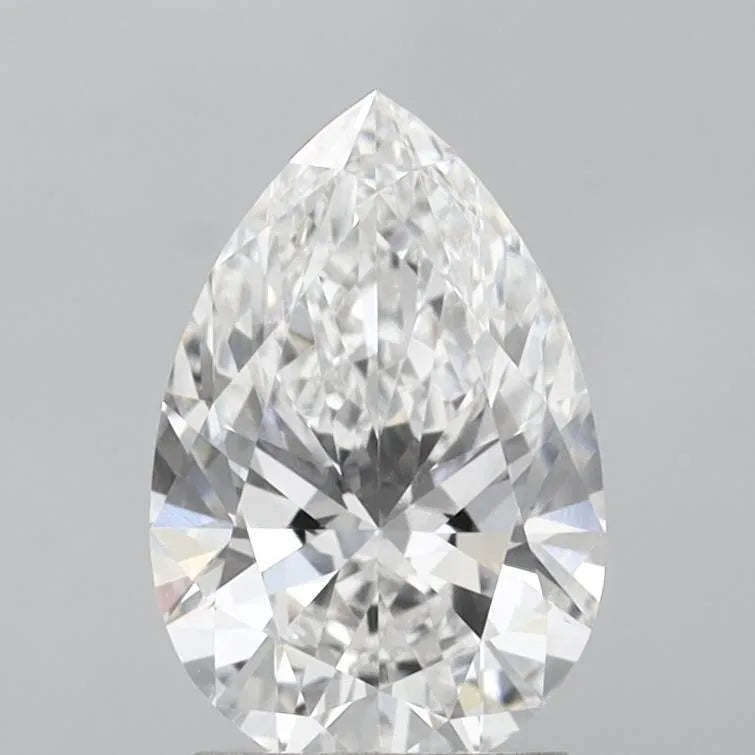 2.10ct Pear Lab Grown Diamond (Colour E, Clarity VVS1, IGI Certified)
