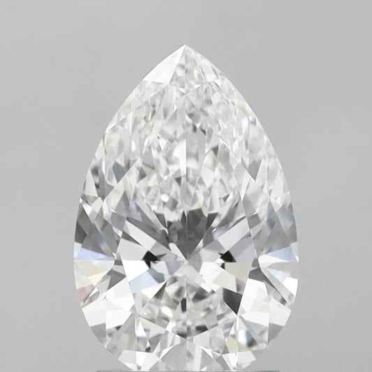 2.10ct Pear Lab Grown Diamond (Colour E, Clarity VVS1, IGI Certified)