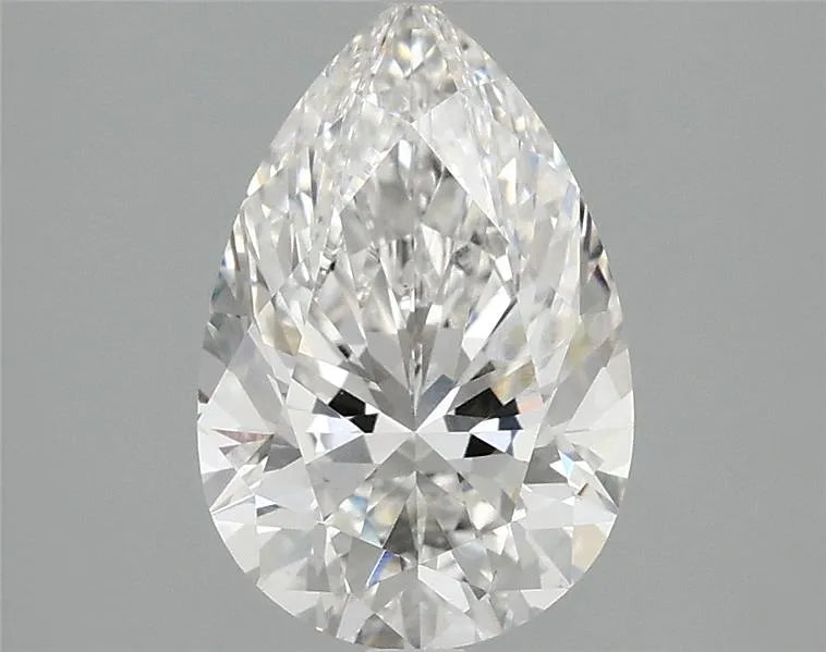 2.10ct Pear Lab Grown Diamond (Colour F, Clarity VVS2, IGI Certified)