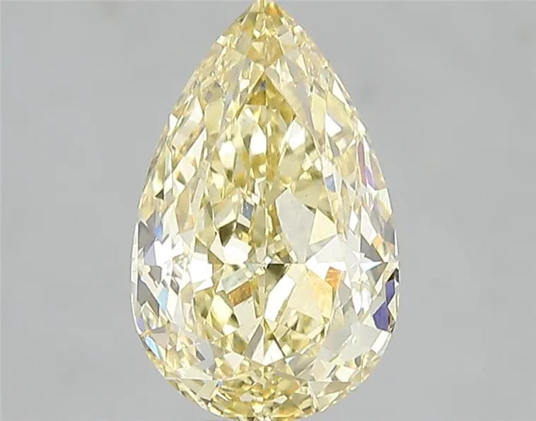 2.10ct Pear Lab Grown Diamond (Colour Fancy Intense Yellow, Clarity VS2, IGI Certified)