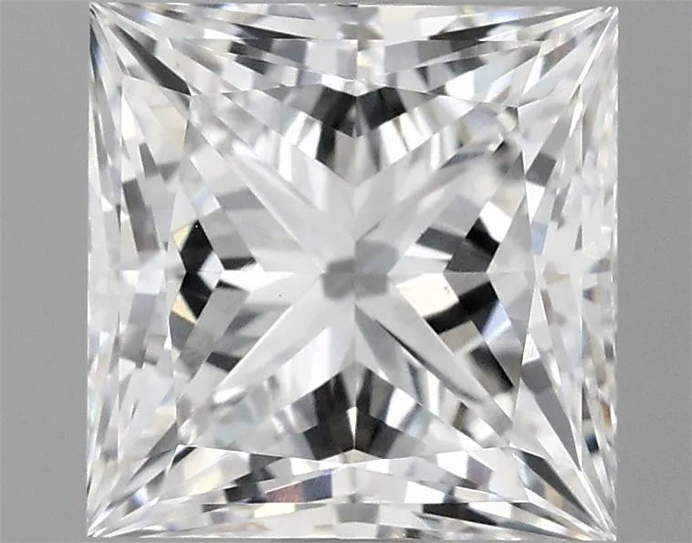 2.10ct Princess Lab Grown Diamond (Colour D, Clarity VS1, IGI Certified)