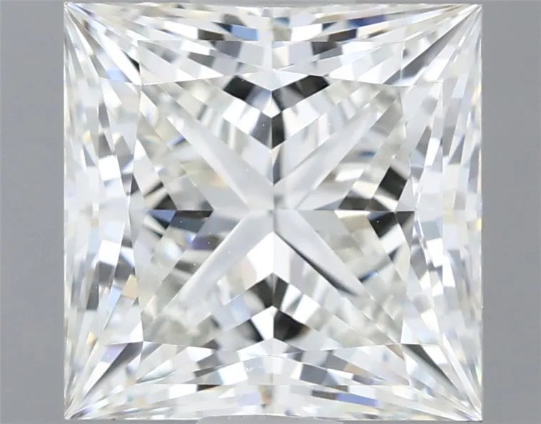 2.10ct Princess Lab Grown Diamond (Colour G, Clarity IF, IGI Certified)