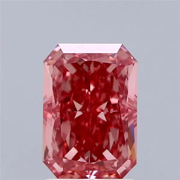 2.10ct Radiant Lab Grown Diamond (Colour Fancy Vivid Pink, Clarity VVS1, IGI Certified)