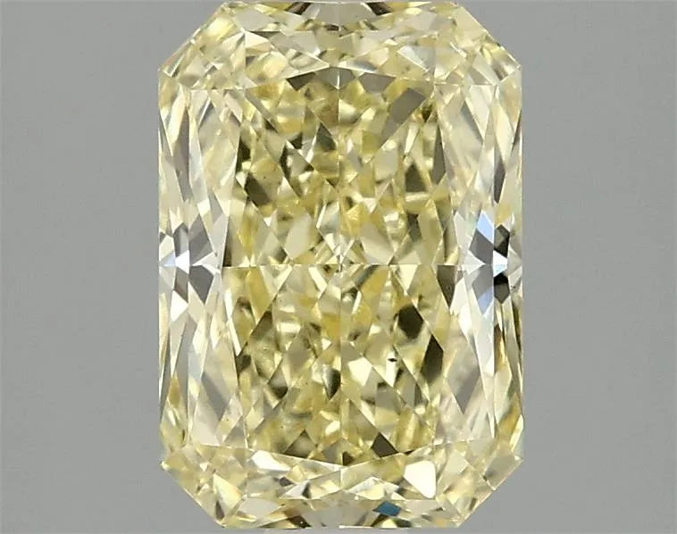 2.10ct Radiant Lab Grown Diamond (Colour Fancy Vivid Yellow, Clarity VS1, IGI Certified)