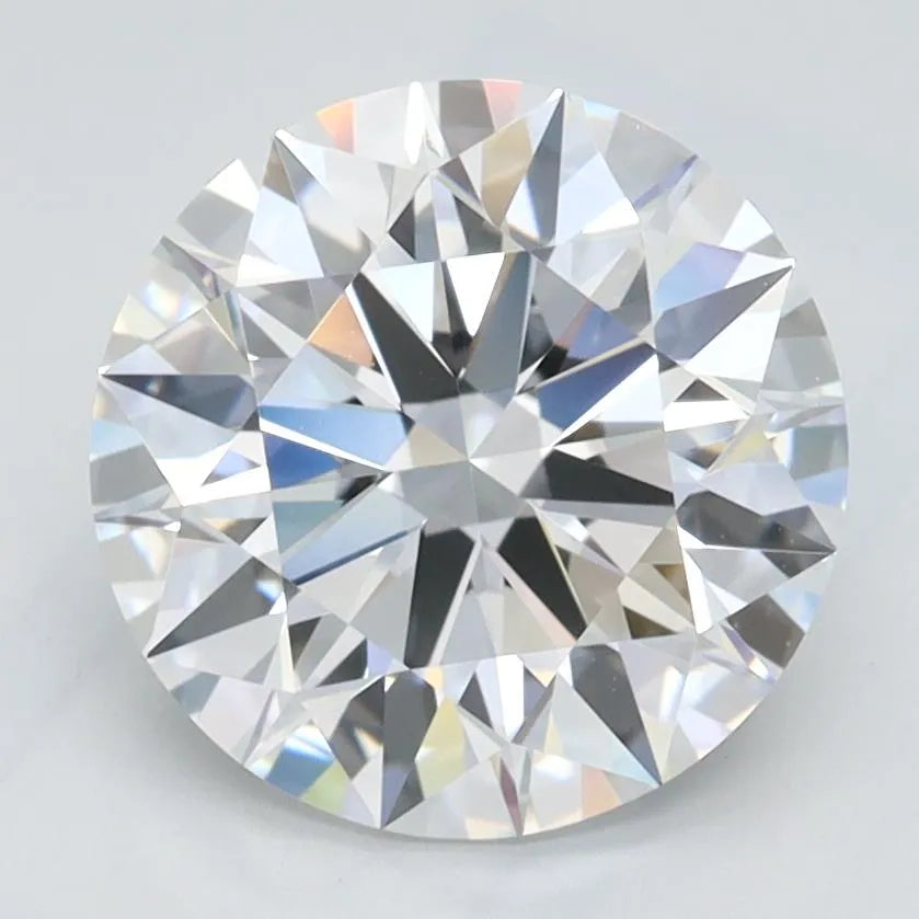 2.10ct Round Lab Grown Diamond (Colour D, Clarity IF, Cut ID, IGI Certified)