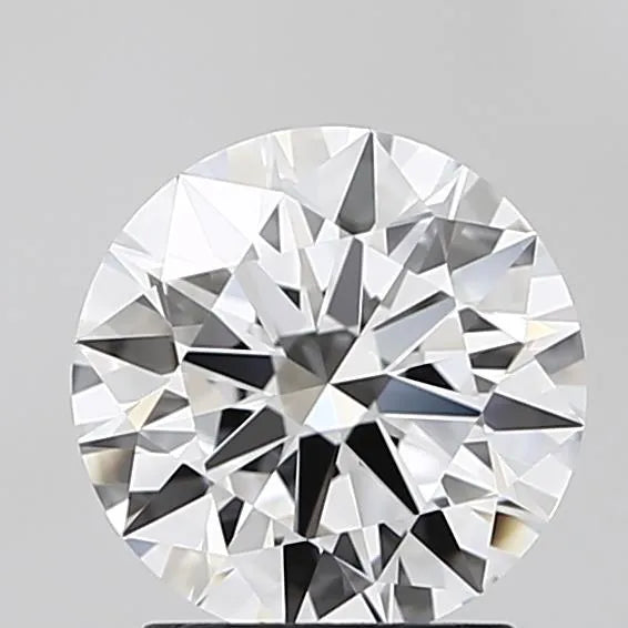 2.10ct Round Lab Grown Diamond (Colour D, Clarity IF, Cut ID, IGI Certified)