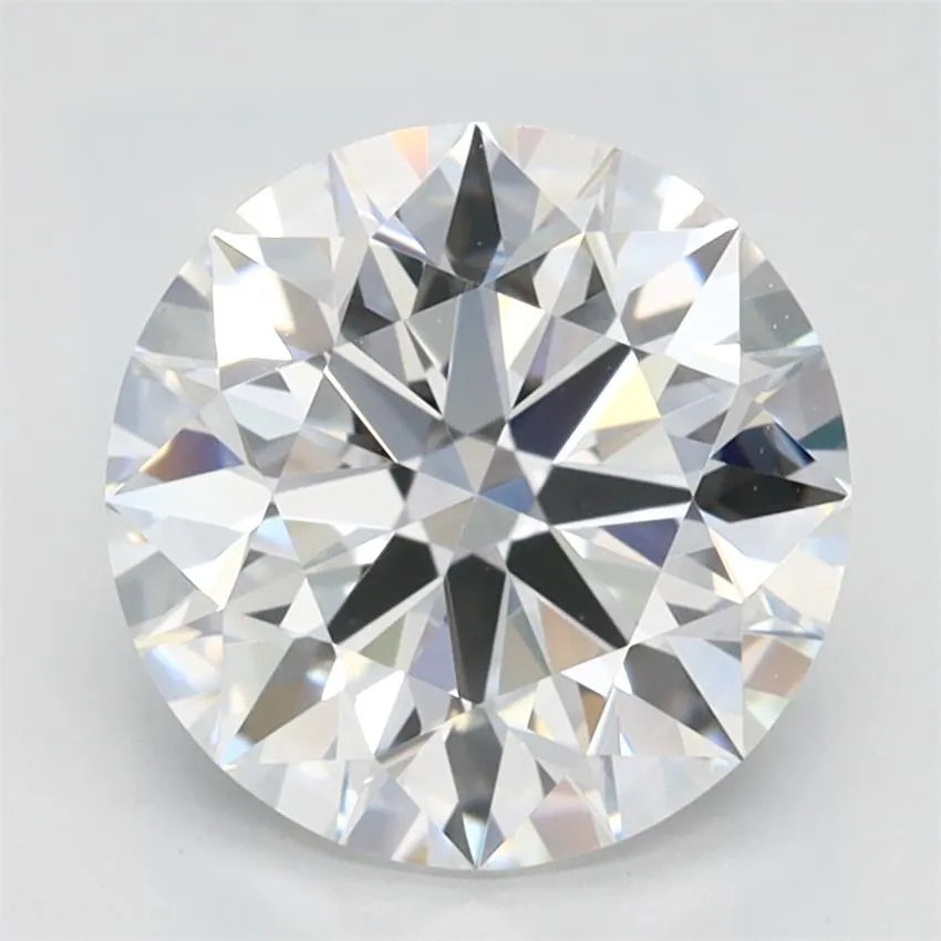 2.10ct Round Lab Grown Diamond (Colour D, Clarity IF, Cut ID, IGI Certified)