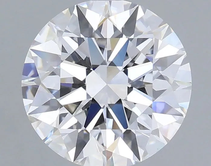 2.10ct Round Lab Grown Diamond (Colour D, Clarity VVS2, Cut ID, IGI Certified)