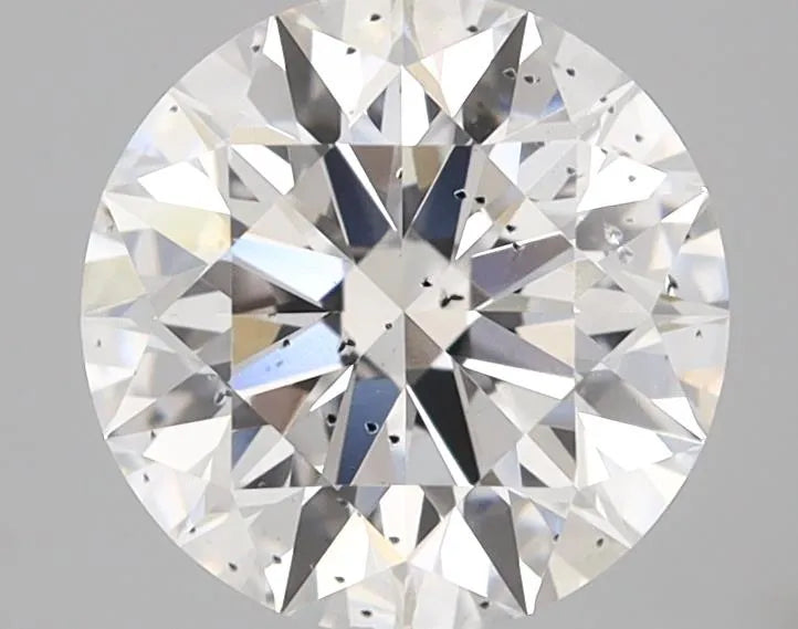 2.10ct Round Lab Grown Diamond (Colour E, Clarity SI2, Cut ID, IGI Certified)
