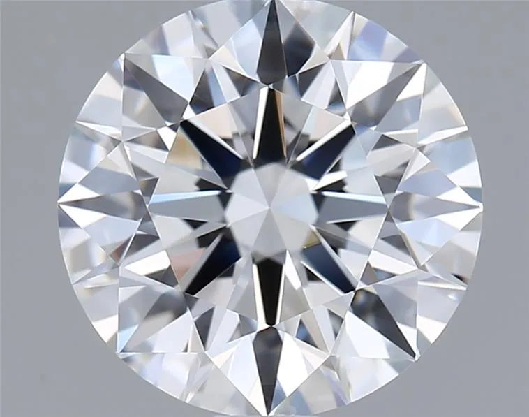 2.10ct Round Lab Grown Diamond (Colour E, Clarity VVS1, Cut ID, IGI Certified)