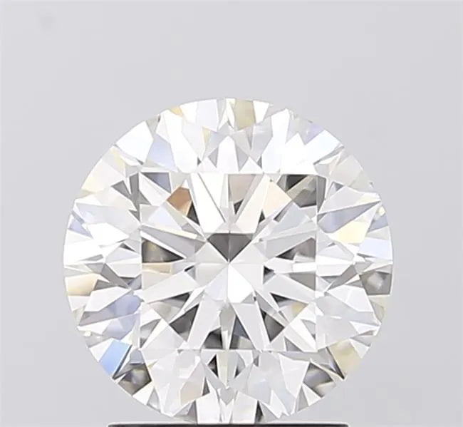 2.10ct Round Lab Grown Diamond (Colour F, Clarity VVS2, Cut EX, IGI Certified)