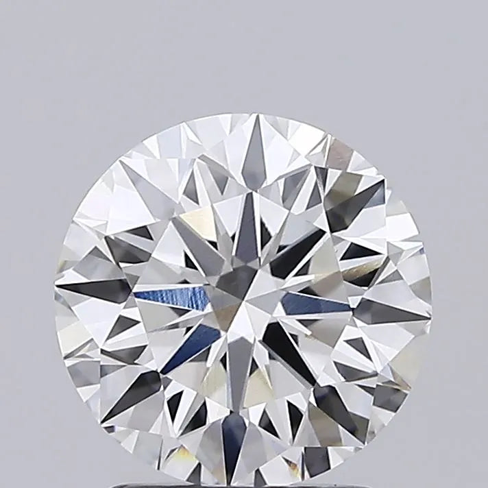 2.10ct Round Lab Grown Diamond (Colour F, Clarity VVS2, Cut ID, IGI Certified)