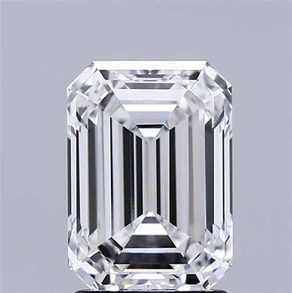 2.11ct Emerald Lab Grown Diamond (Colour D, Clarity VVS1, IGI Certified)