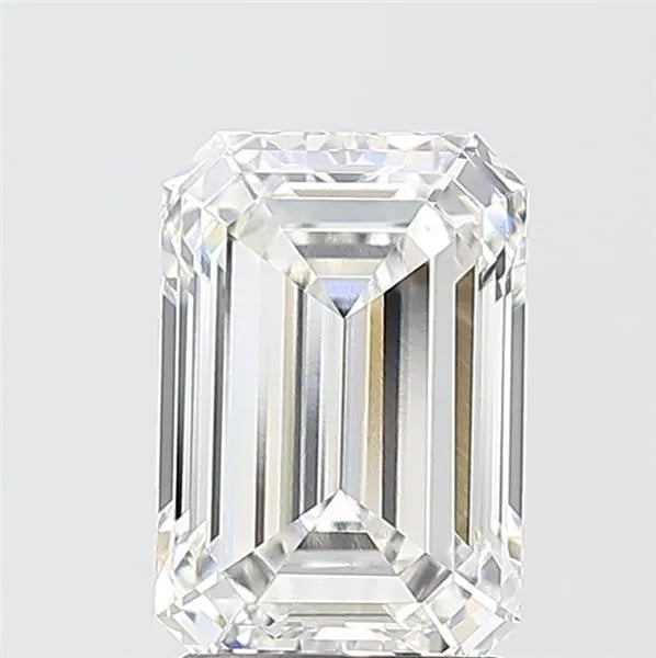 2.11ct Emerald Lab Grown Diamond (Colour F, Clarity VVS2, IGI Certified)
