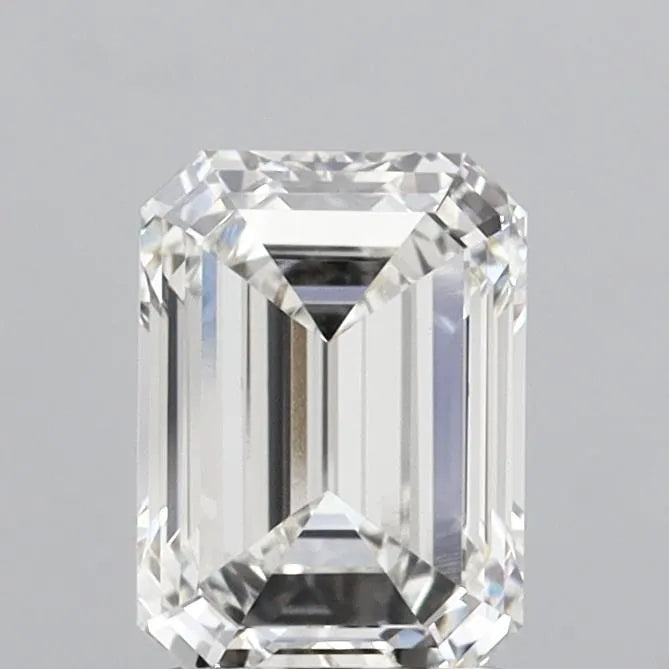 2.11ct Emerald Lab Grown Diamond (Colour G, Clarity VVS2, IGI Certified)