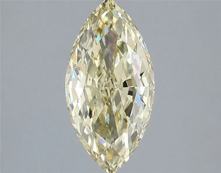 2.11ct Marquise Lab Grown Diamond (Colour Fancy Yellow, Clarity VVS2, IGI Certified)