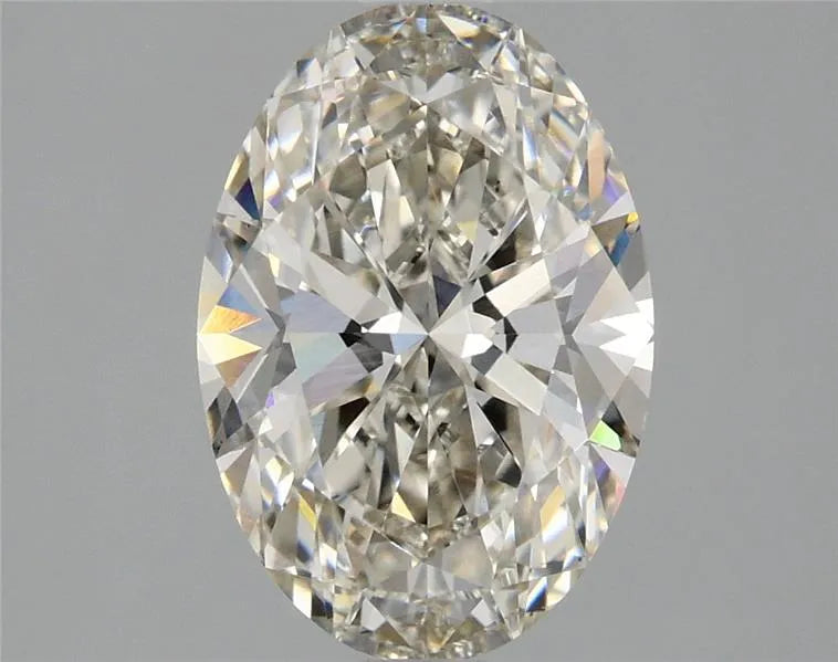 2.11ct Oval Lab Grown Diamond (Colour H, Clarity VS1, IGI Certified)