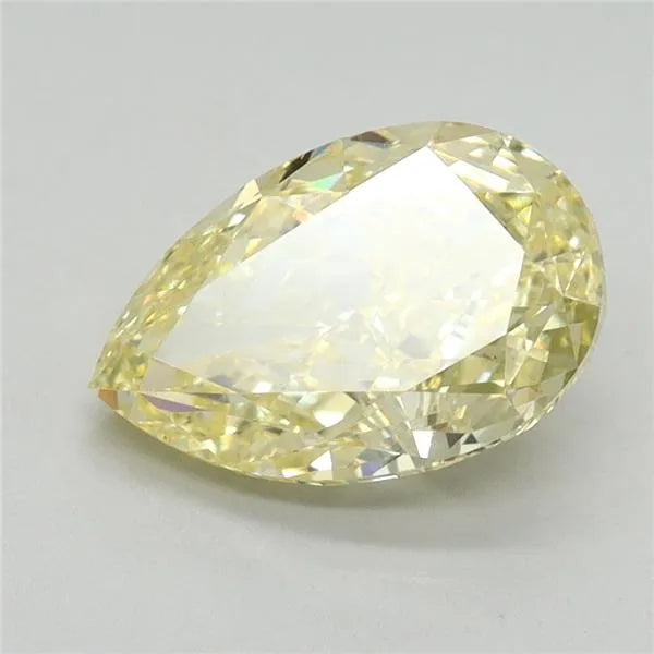 2.11ct Pear Lab Grown Diamond (Colour Fancy Intense Yellow, Clarity VVS2, IGI Certified)