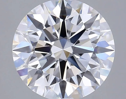 2.11ct Round Lab Grown Diamond (Colour E, Clarity VVS1, Cut ID, IGI Certified)