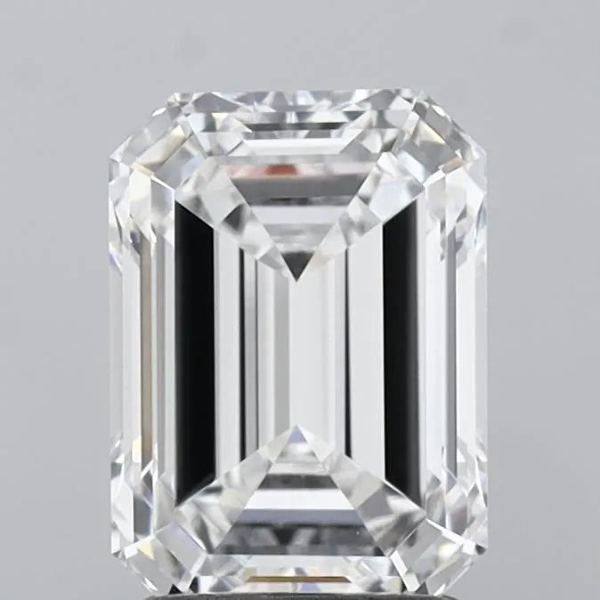 2.12ct Emerald Lab Grown Diamond (Colour D, Clarity VVS1, IGI Certified)