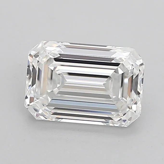 2.12ct Emerald Lab Grown Diamond (Colour E, Clarity IF, Cut EX, IGI Certified)