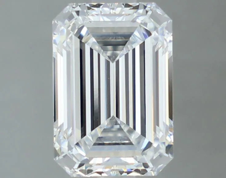 2.12ct Emerald Lab Grown Diamond (Colour E, Clarity VVS1, Cut EX, IGI Certified)