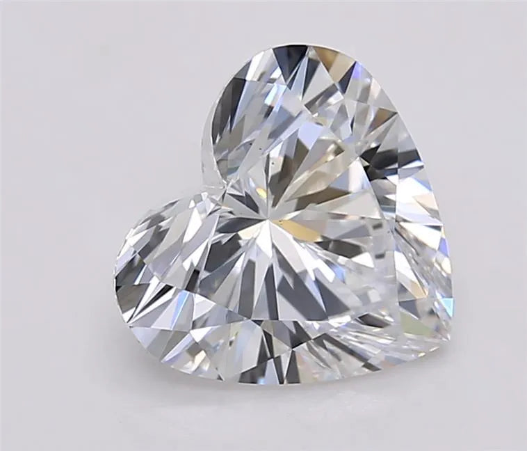 2.12ct Heart Lab Grown Diamond (Colour E, Clarity VS1, IGI Certified)