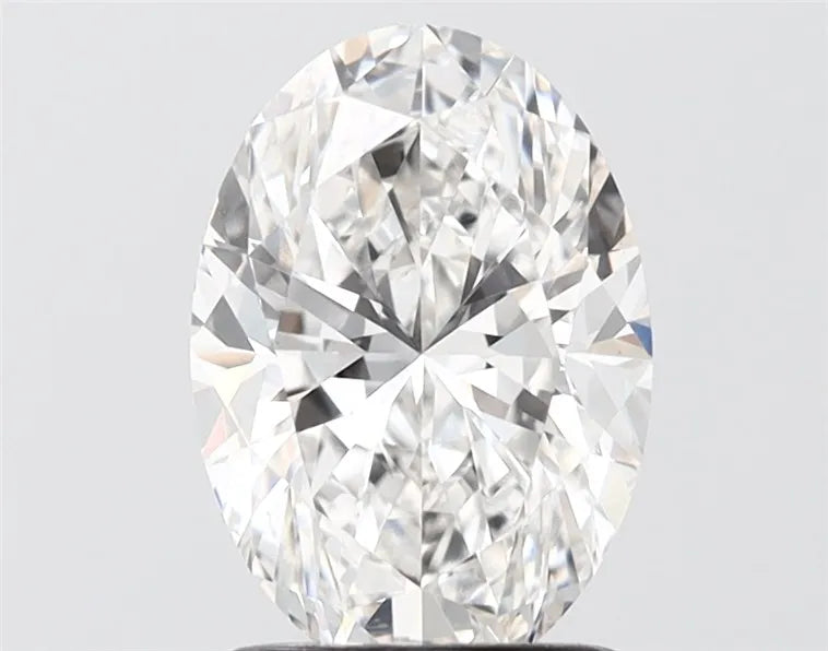 2.12ct Oval Lab Grown Diamond (Colour F, Clarity VVS2, IGI Certified)