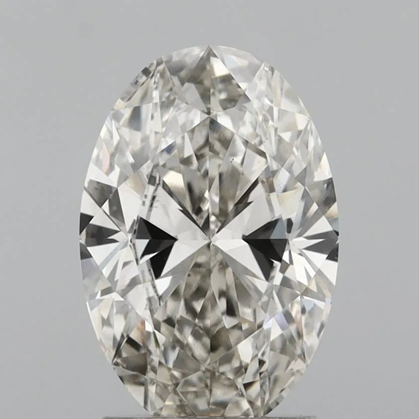 2.12ct Oval Lab Grown Diamond (Colour I, Clarity VS1, IGI Certified)