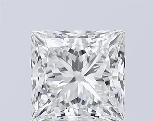 2.12ct Princess Lab Grown Diamond (Colour G, Clarity VVS2, IGI Certified)