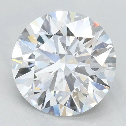 2.12ct Round Lab Grown Diamond (Colour D, Clarity VVS1, Cut ID, IGI Certified)