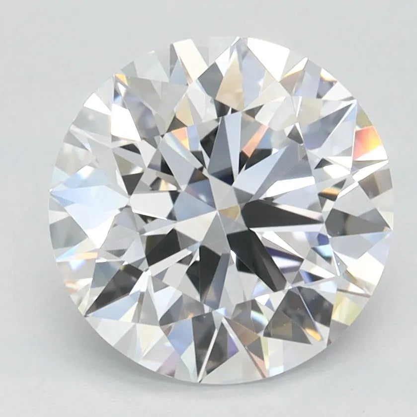2.12ct Round Lab Grown Diamond (Colour D, Clarity VVS1, Cut ID, IGI Certified)