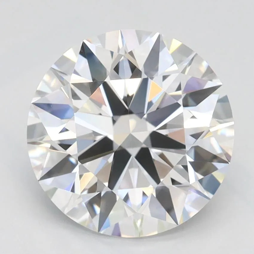 2.12ct Round Lab Grown Diamond (Colour D, Clarity VVS1, Cut ID, IGI Certified)