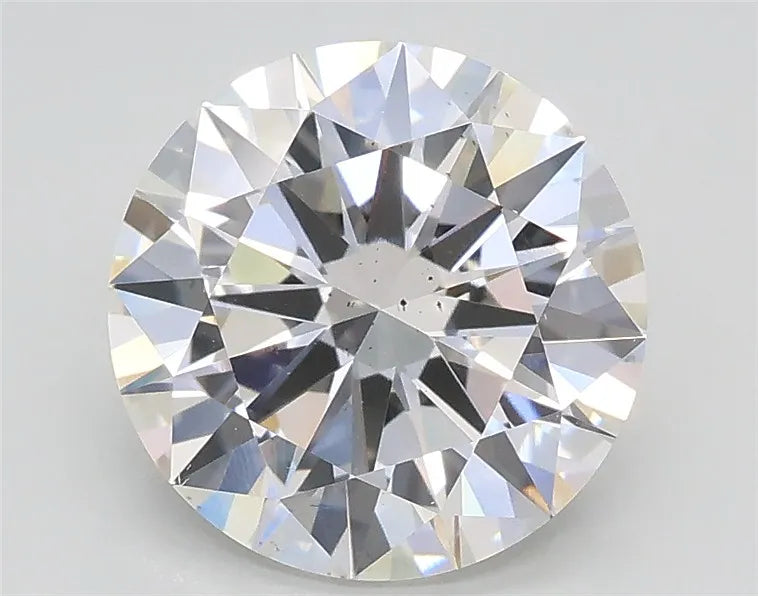 2.12ct Round Lab Grown Diamond (Colour F, Clarity SI1, Cut EX, IGI Certified)