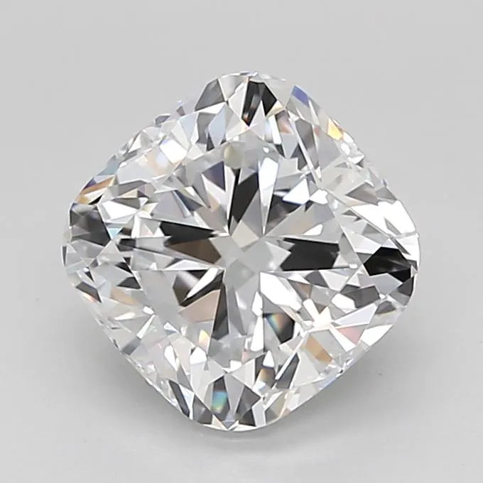 2.13ct Cushion modified Lab Grown Diamond (Colour D, Clarity IF, IGI Certified)