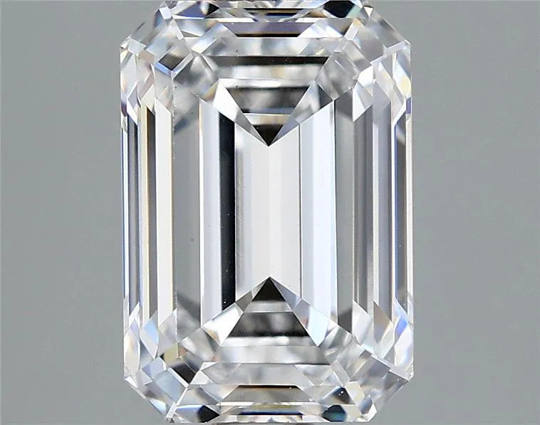 2.13ct Emerald Lab Grown Diamond (Colour D, Clarity VVS2, HRD Certified)