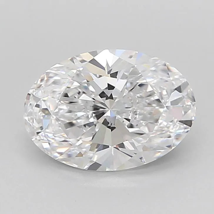 2.13ct Oval Lab Grown Diamond (Colour D, Clarity VVS1, Cut EX, IGI Certified)