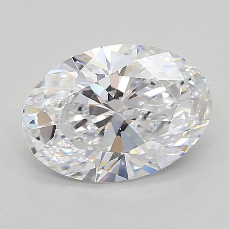 2.13ct Oval Lab Grown Diamond (Colour D, Clarity VVS2, IGI Certified)