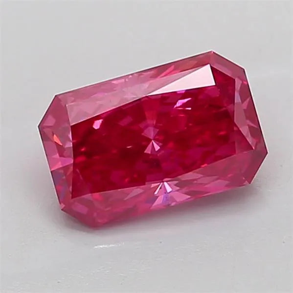 2.13ct Radiant Lab Grown Diamond (Colour Fancy Vivid Pink, Clarity VS2, IGI Certified)