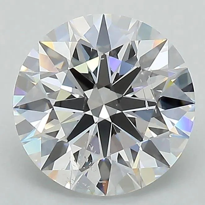 2.13ct Round Lab Grown Diamond (Colour D, Clarity SI2, Cut ID, IGI Certified)