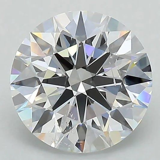 2.13ct Round Lab Grown Diamond (Colour D, Clarity SI2, Cut ID, IGI Certified)