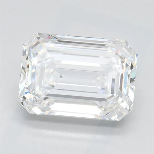 2.14ct Emerald Lab Grown Diamond (Colour D, Clarity IF, IGI Certified)