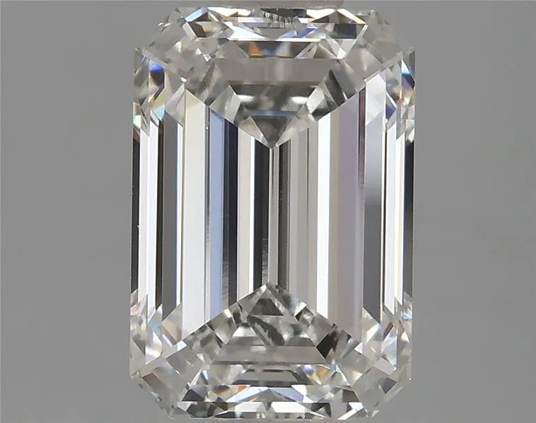 2.14ct Emerald Lab Grown Diamond (Colour F, Clarity SI1, IGI Certified)