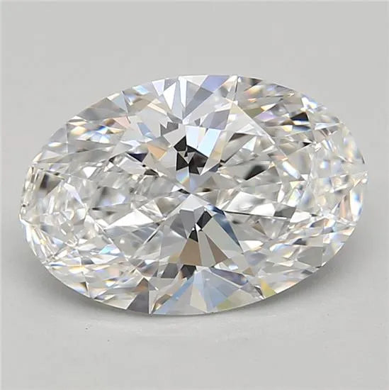 2.14ct Oval Lab Grown Diamond (Colour D, Clarity IF, GIA Certified)