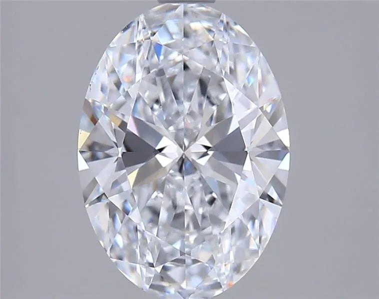 2.14ct Oval Lab Grown Diamond (Colour E, Clarity VVS2, IGI Certified)