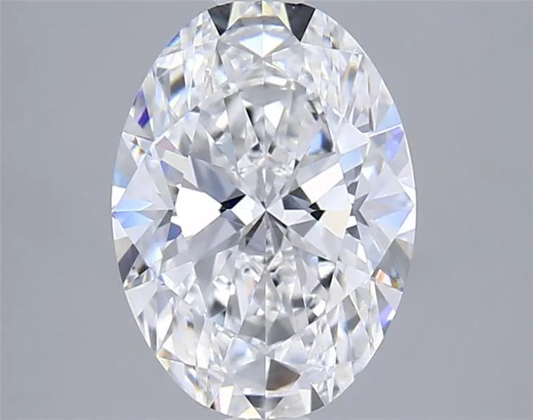 2.14ct Oval Lab Grown Diamond (Colour E, Clarity VVS2, IGI Certified)